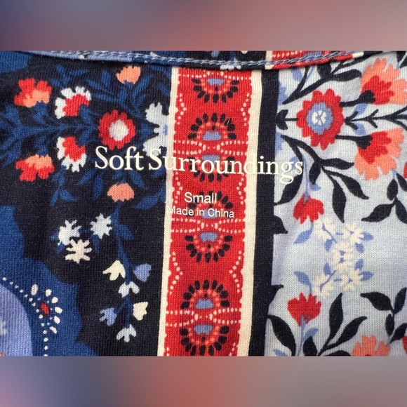 Soft Surroundings Santorini Sleeveless Tank Maxi Dress Size Small - Picture 4 of 8